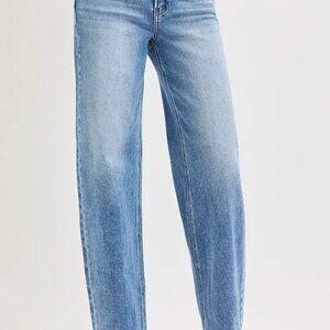 RISEN High Rise Wide Baggy Jeans